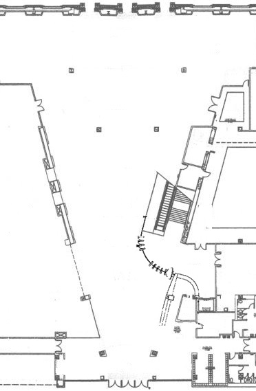 Blank Venue Diagram of Edgerton Court