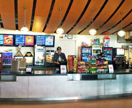 IMAX Concession Stand Front Counter