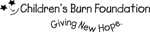 Children's Burn Foundation logo in black color