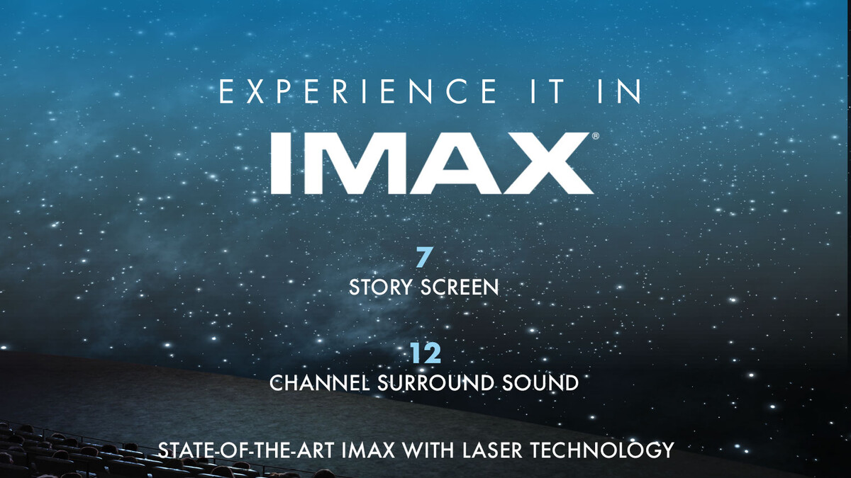 Experience it in IMAX