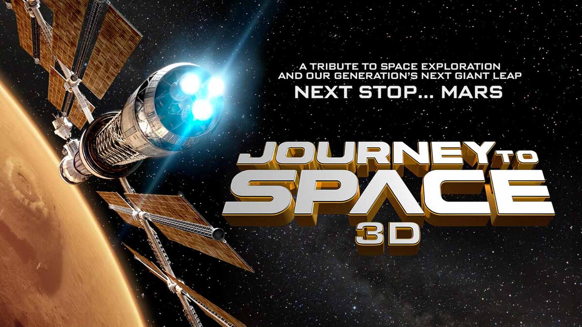 Horizontal Key Art of Journey to Space 3D