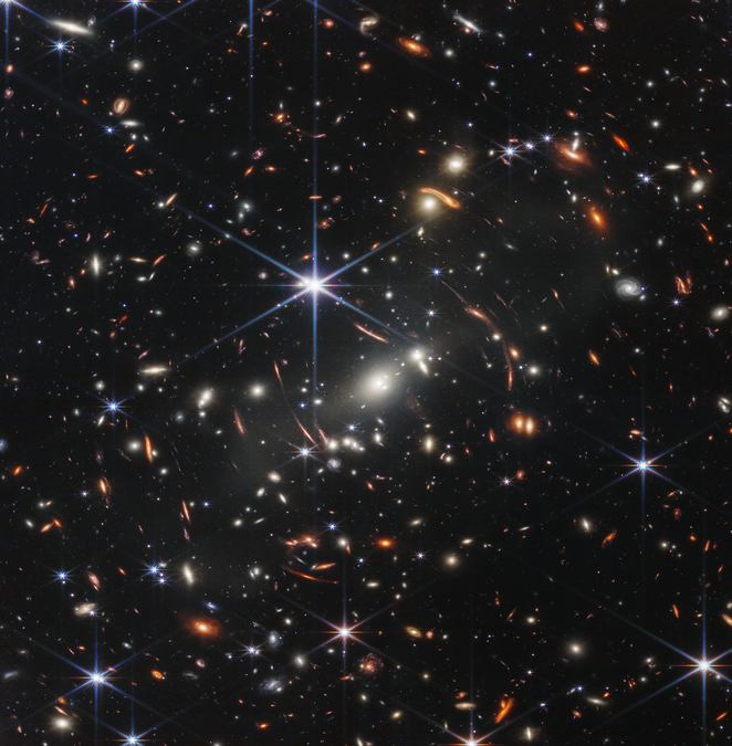 SMACS 0723 - James Webb Space Telescope captures a cluster of galaxies